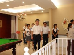 寿光市领导到“左岸绿洲”视察指导工作